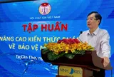Hưởng ứng ngày Pháp luật Việt Nam 9/11, Hội Luật gia tổ chức tập huấn nâng cao kiến thức pháp luật về bảo vệ môi trường