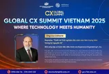 Lou Carbone: Bố già ngành CX xác nhận góp mặt tại Global CX Summit