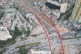 Hà Nội: Cận cảnh vị trí xây 2 cầu vượt lớn ở Vành đai 1