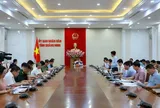 Quảng Ninh: Chủ tịch UBND tỉnh kiểm điểm tiến độ các tổ công tác trọng điểm