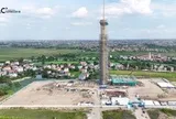 Tòa tháp cao 127m vừa được cất nóc tại, đại dự án hàng không 196.000 tỷ đồng của Masterise tiến thêm cột mốc mới