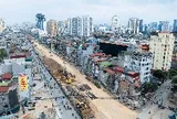 Siêu tuyến đường 7.200 tỷ dài 2,2 km đi qua giữa trung tâm Hà Nội sắp đạt cột mốc quan trọng