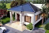 Chi phí xây nhà cấp 4 mái Thái 100m² bao nhiêu?