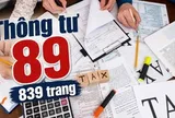Xuất hiện 'siêu thông tư thuế' gần 840 trang - dài kỷ lục!