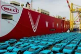 Khoảnh khắc 5.000 xe điện VinFast đồng loạt lên tàu quốc tế, xuất cảng sang thị trường châu Âu