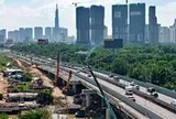 Diện mạo đường nối cao tốc TP.HCM - Long Thành sau gần 8 tháng thi công