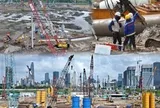 Cận cảnh đại công trường Trung tâm hành chính mới TP.HCM sau 3 tháng thi công