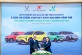 VinFast, GSM ký kết trang bị 3.000 ô tô điện với một đối tác