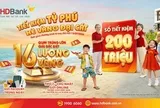Gửi tiết kiệm 50 triệu đồng tại HDBank, săn cơ hội trúng 16 lượng vàng