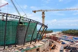 50 cột trụ mang biểu tượng Rồng - Tiên dần lộ diện tại Nhà hát APEC Phú Quốc