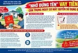 Công an cảnh báo nguy cơ mất đất khi nhờ người khác đứng tên sổ đỏ để vay tiền