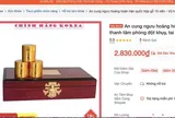 Hà Nội yêu cầu tăng kiểm tra An cung ngưu hoàng hoàn sau vụ thuốc giả