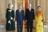 Tổng Bí thư, Chủ tịch nước Tô Lâm và Phu nhân hội kiến Nhà vua Bỉ và Hoàng hậu