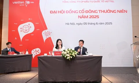 Viettel Global sẽ trả cổ tức bằng tiền mặt tỷ lệ 7,5%