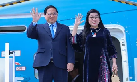 Thủ tướng Phạm Minh Chính bắt đầu chuyến công tác tại Pháp