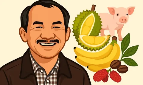 10 giây hé lộ toàn cảnh cơ ngơi "4 cây 1 con" hàng nghìn hecta của Bầu Đức