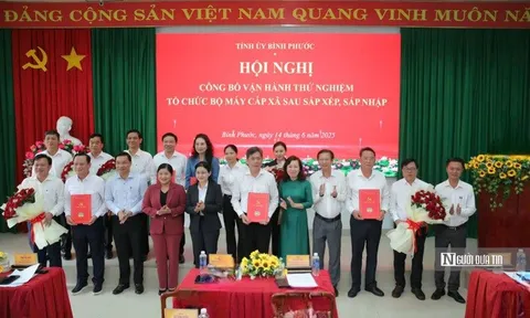 Bình Phước triển khai chạy thử mô hình chính quyền cấp xã mới