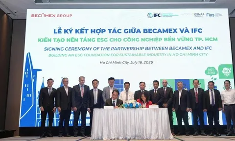 Tập đoàn Becamex và IFC ký kết hợp tác triển khai mô hình Khu công nghiệp sinh thái