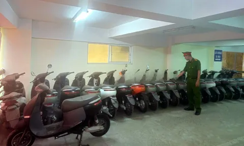 Phát hiện cửa hàng kinh doanh xe điện có dấu hiệu buôn hàng giả