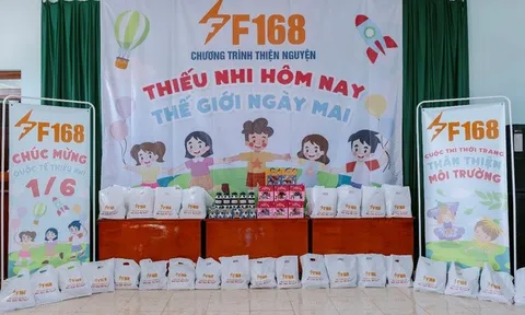 Công ty TNHH Truyền thông và Giải trí F168 vẽ nên bức tranh tương lai từ những nụ cười nhỏ