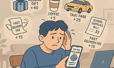 Dù đã ghi chép chi tiêu, hạn chế trà sữa, tự nấu ăn… nhưng vì sao cuối tháng tài khoản vẫn không còn tiền?