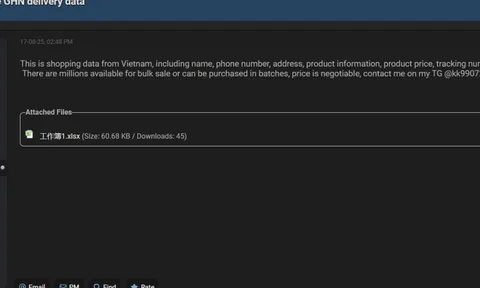 Hacker rao bán dữ liệu của Giao Hàng Nhanh và Sapo trên "web đen", doanh nghiệp phản hồi gì?