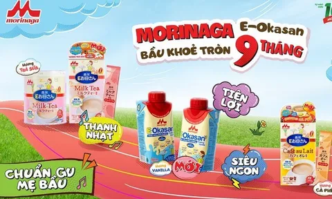 Cải tiến mới tiện lợi, siêu ngon, chuẩn gu mẹ bầu từ Morinaga E-Okasan