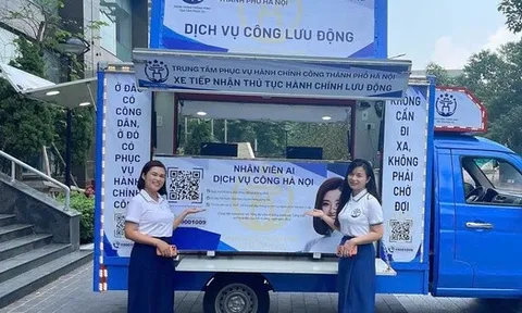 Từ hôm nay, Hà Nội giải quyết thủ tục đất đai, đăng ký định danh điện tử VNeID trên xe lưu động