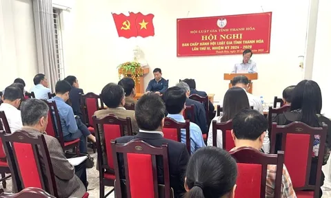 Ông Trần Thế Kính được bầu là Chủ tịch Hội Luật gia tỉnh Thanh Hóa