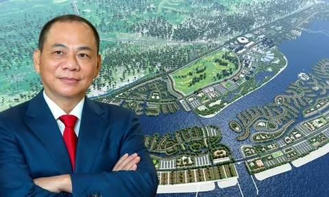 Siêu đô thị lấn biển Cần Giờ 10 tỷ USD của tỷ phú Phạm Nhật Vượng nộp hồ sơ bầu chọn “7 kỳ quan đô thị tương lai” thế giới