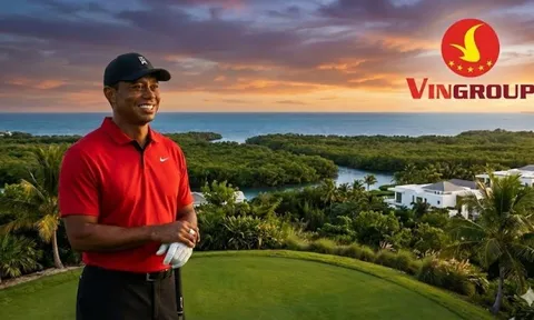 Huyền thoại Tiger Woods thiết kế sân golf cho tỷ phú Phạm Nhật Vượng
