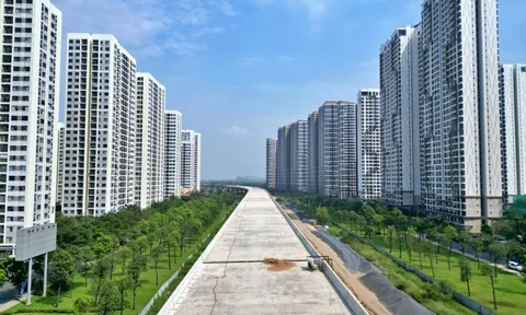 Ngắm Vành đai 3 từ trên cao qua khu đô thị ở TP.HCM trước ngày thông xe