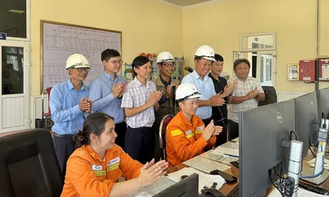 Đóng điện đường dây 220 kV Đô Lương – Nam Cấm