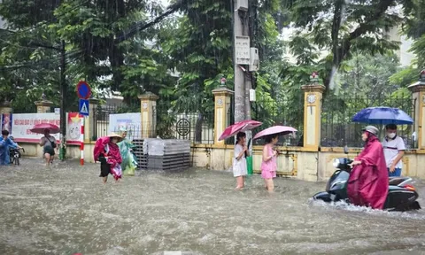 Hà Nội triển khai hàng loạt công trình khẩn cấp chống ngập trước mùa mưa 2026