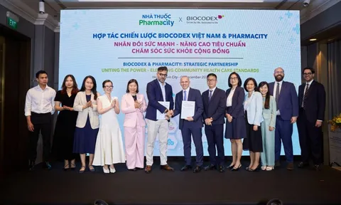 Tập đoàn dược phẩm Pháp Biocodex ký kết hợp tác chiến lược với Pharmacity