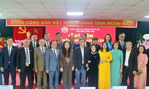 Chi hội Luật gia Đoàn Luật sư Hà Nội kỷ niệm 30 năm xây dựng và trưởng thành