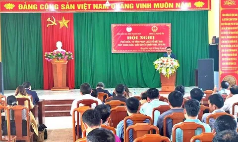 Hội Luật gia tỉnh Thanh Hóa tăng cường phổ biến pháp luật, tiếp công dân tại cơ sở