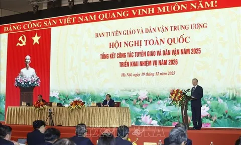 Toàn văn phát biểu của Tổng Bí thư Tô Lâm tại Hội nghị toàn quốc tổng kết công tác Tuyên giáo và Dân vận của Đảng năm 2025