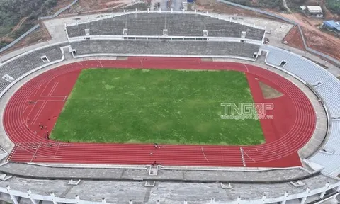 Ngày mai, chính thức khánh thành sân vận động trị giá hơn 500 tỷ đồng, 22.000 chỗ ngồi lớn nhất miền núi phía Bắc