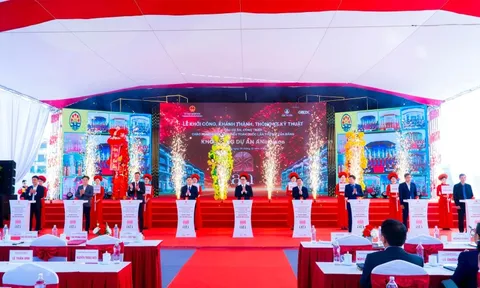 Hạ tầng GELEX khởi công khu đô thị nhà ở thấp tầng ANmaison tại Hải Phòng