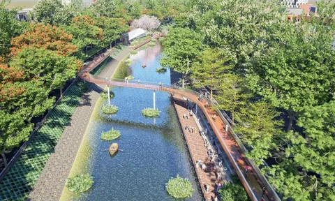 Sun Group bắt tay hai đối tác hàng đầu thế giới phát triển dự án công viên tuyến hai ven sông Tô Lịch