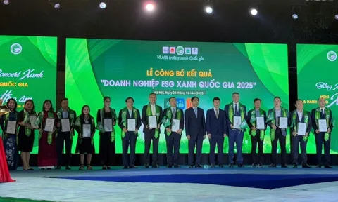 Vedan Việt Nam được trao chứng nhận “Doanh nghiệp ESG Xanh Quốc gia 2025”