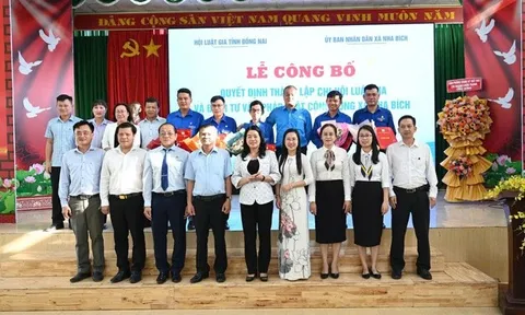 Thêm “cánh tay nối dài” của Hội Luật gia tỉnh Đồng Nai tại cơ sở