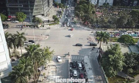Hà Nội gấp rút hoàn thiện nút giao Lê Văn Lương - Nguyễn Tuân
