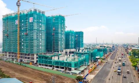 Công trường La Pura mặt tiền Quốc lộ 13 hiện tại có gì?