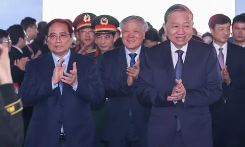 Tổng Bí thư, Thủ tướng Chính phủ dự lễ khởi công nhà máy chế tạo chip bán dẫn đầu tiên tại Việt Nam