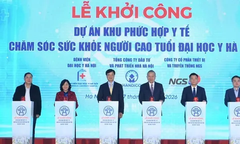 Tổng Bí thư Tô Lâm dự khởi công Dự án Khu phức hợp Y tế-Chăm sóc sức khỏe người cao tuổi