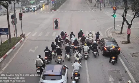 Danh sách xe bị phạt nguội qua camera AI tại Hà Nội tuần qua