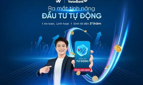 Tiền nhàn rỗi tự động sinh lời an toàn cùng tính năng mới trên V-Wealth của VietinBank