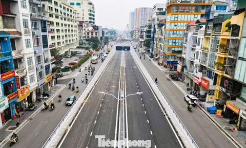 Cận cảnh hầm chui 778 tỷ 'giải cứu' điểm đen ùn tắc Giải Phóng